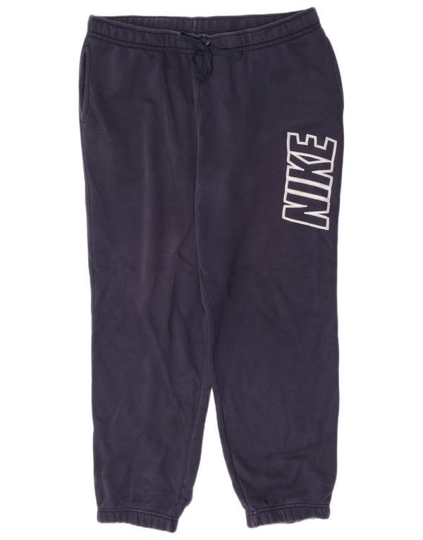 Męskie spodnie dresowe Nike Joggers XL W38 L31 Granatowa bawełna