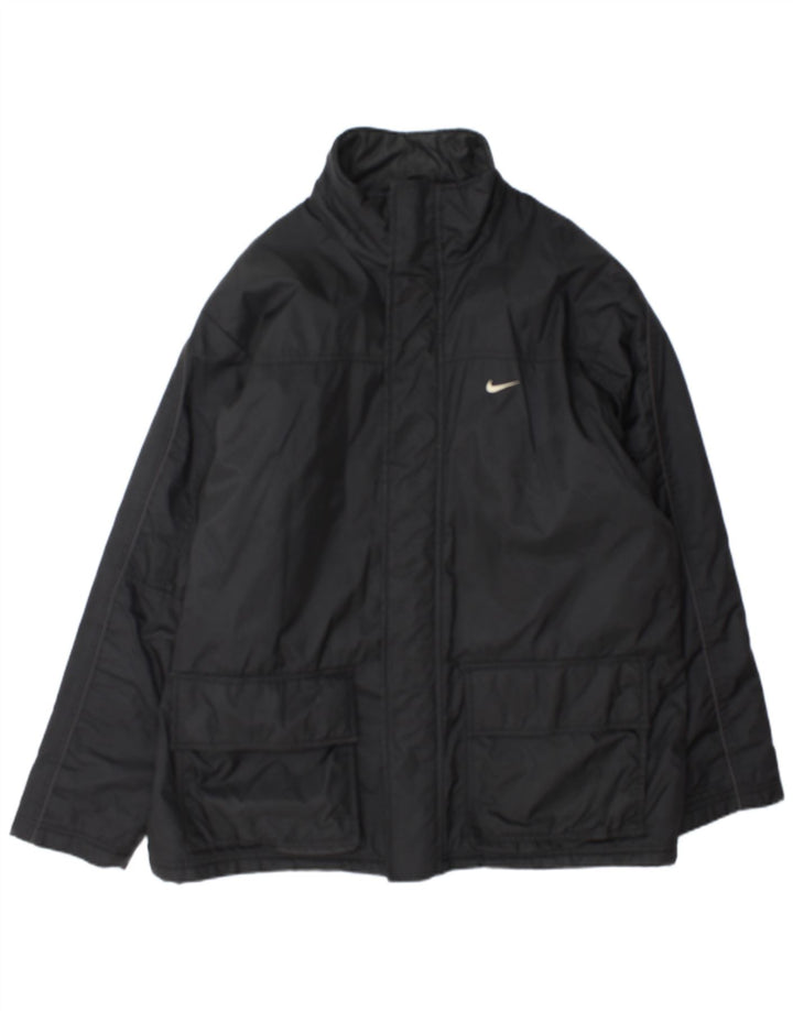 Męska kurtka wiatrówka Nike UK 45/47 XL, czarny nylon
