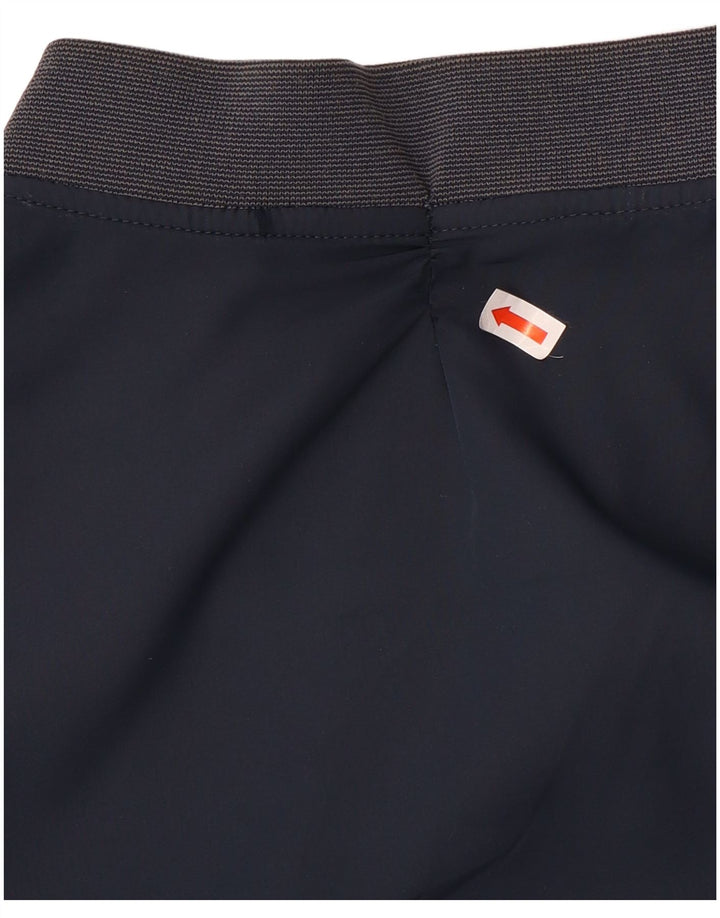 Męska kurtka bomber Marks & Spencer UK 40, duża granatowa, poliestrowa