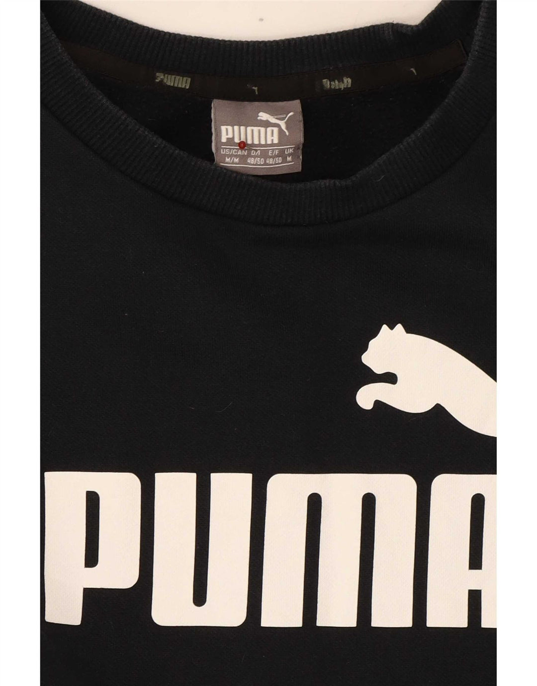 Damska bluza Puma Graphic Jumper UK 14 Średni granatowy kolor blokowy