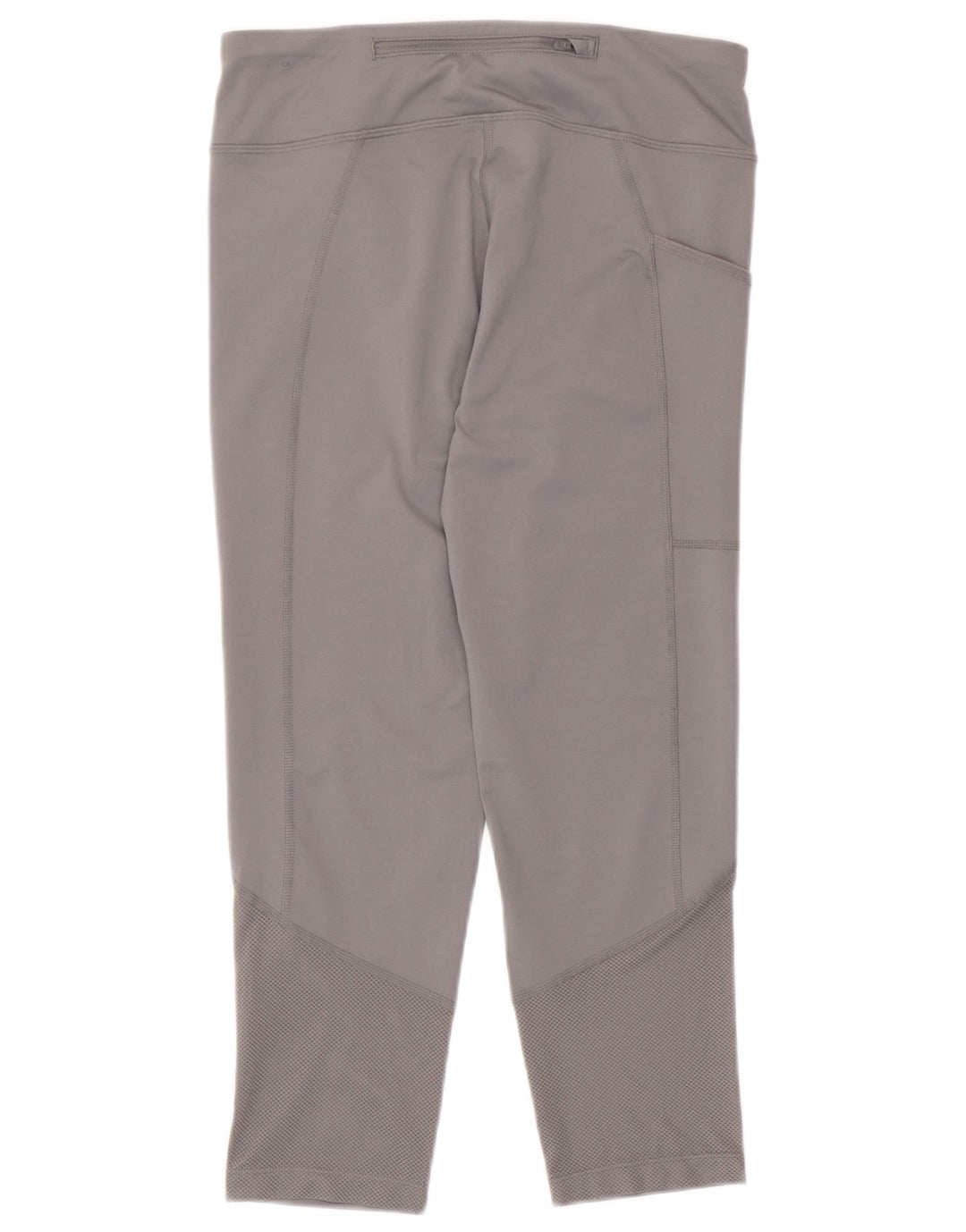 Damskie legginsy Nike Dri Fit Capri UK 10, małe, szare, poliestrowe