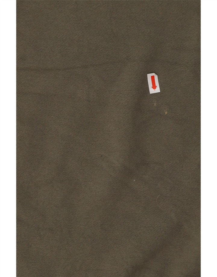 Damski sweter oversize FAT FACE UK 16, duży, bawełniany khaki