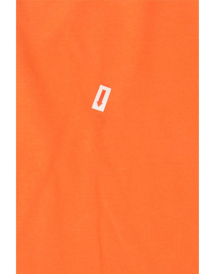 FILA Mens Graphic T-Shirt Top Medium Orange Cotton Vintage Fila and Second-Hand Fila from Messina Hembry 