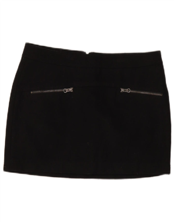 Spódnica damska Benetton IT 42 Medium W30 Czarna wełna