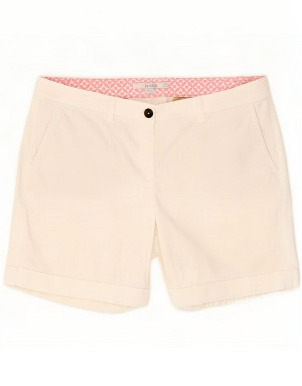 Boden Damskie spodenki Chino UK 14 Large W32 Biała bawełna
