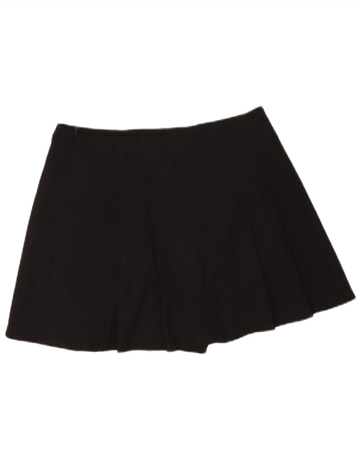 Spódnica damska Zara Skort Mini, duża, W30, czarna, poliester