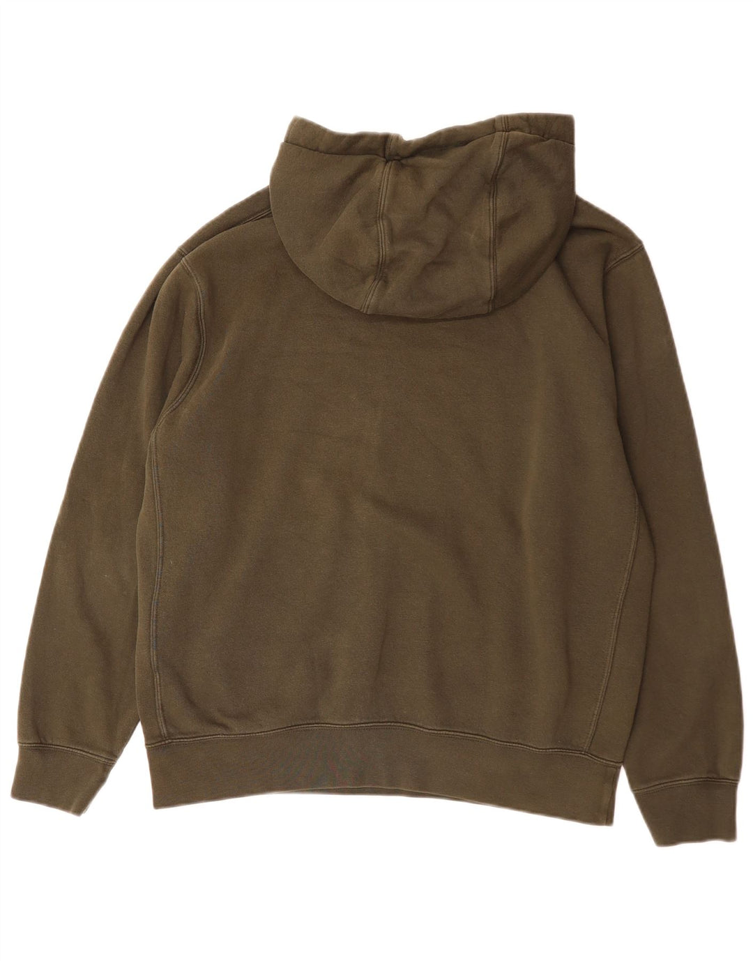 Męska bluza z kapturem Nike z grafiką, średnia, bawełniana khaki