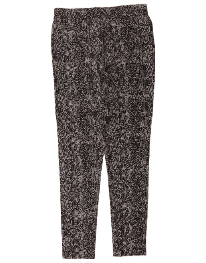 Legginsy damskie Marks & Spencer UK 12, średnioszare, wiskozowe z nadrukiem zwierzęcym
