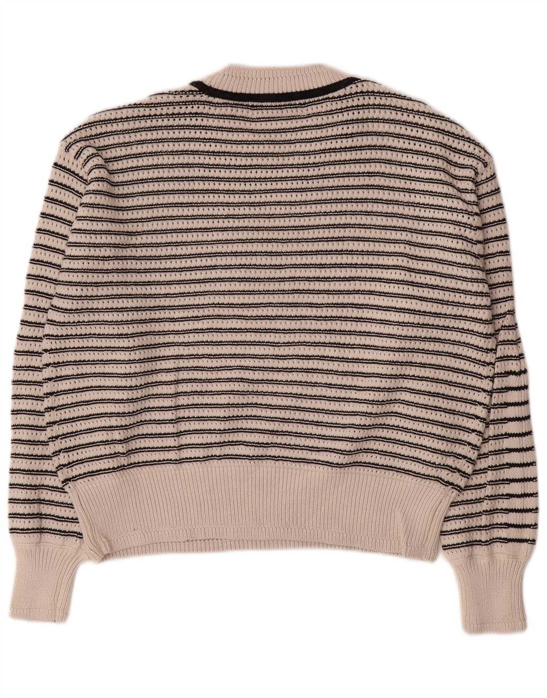 Marks & Spencer Damski sweter z wycięciem pod szyją, UK 14, średni złamanej bieli