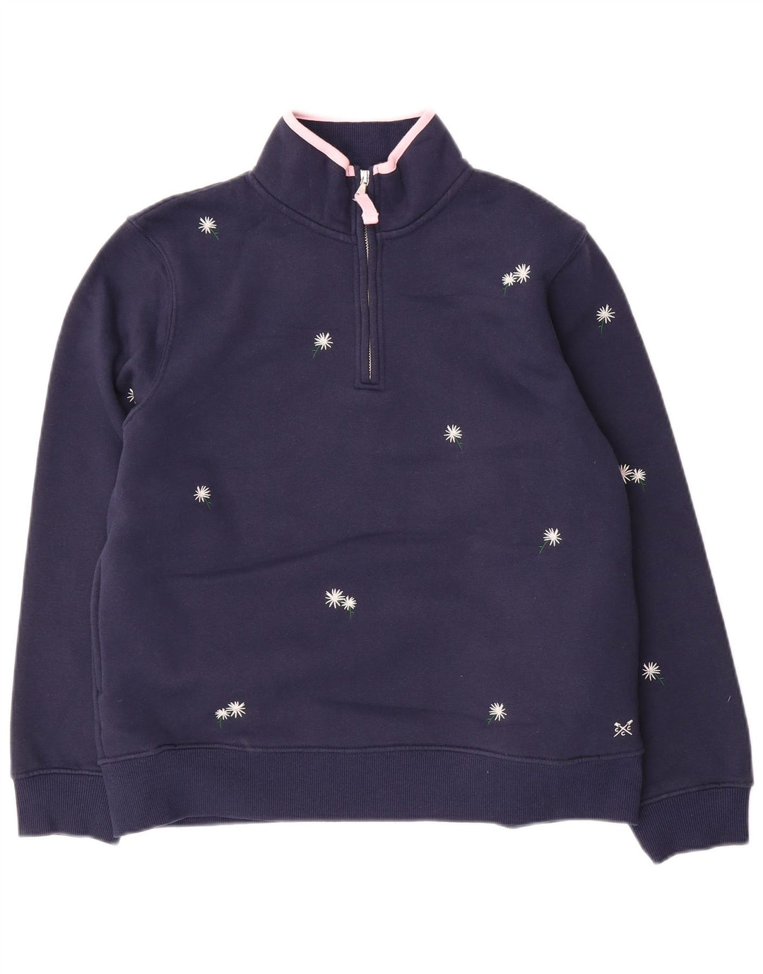 Damska bluza Crew Clothing Jumper UK 12 Średni granatowy w kwiaty