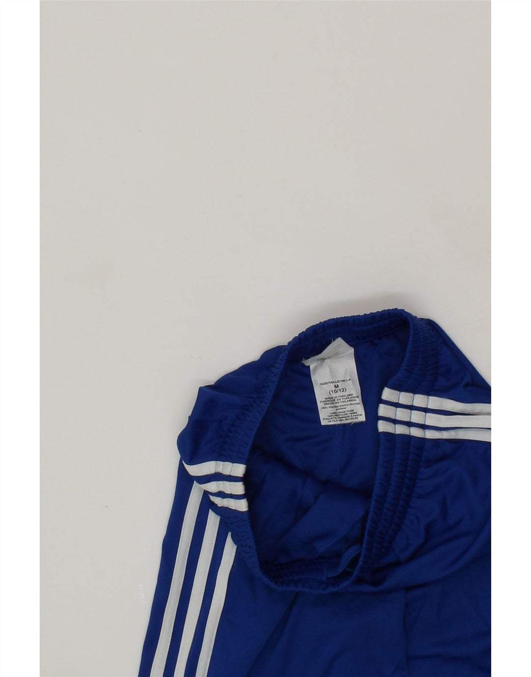 ADIDAS Boys Sport Shorts 10-11 Years Medium  Blue Colourblock Polyester Vintage Adidas and Second-Hand Adidas from Messina Hembry 
