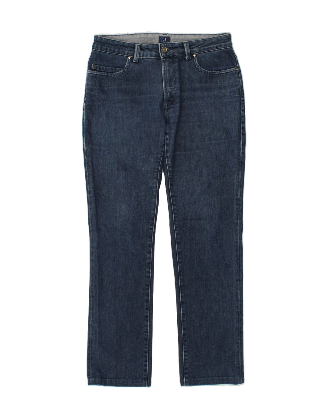 TRUSSARDI Womens Slim Jeans W28 L30 Blue Cotton Vintage Trussardi and Second-Hand Trussardi from Messina Hembry 