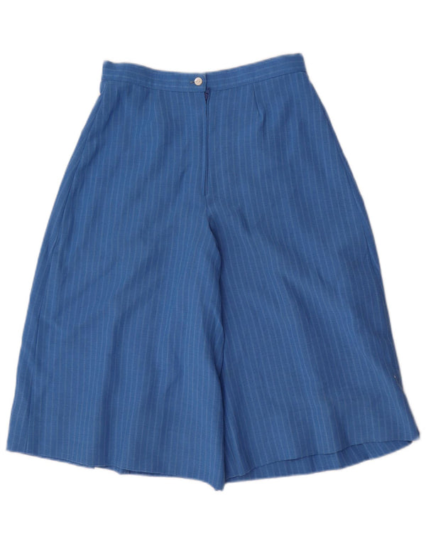Bermudy damskie w stylu vintage Cullotes IT 40 Small W24 Niebieskie prążki