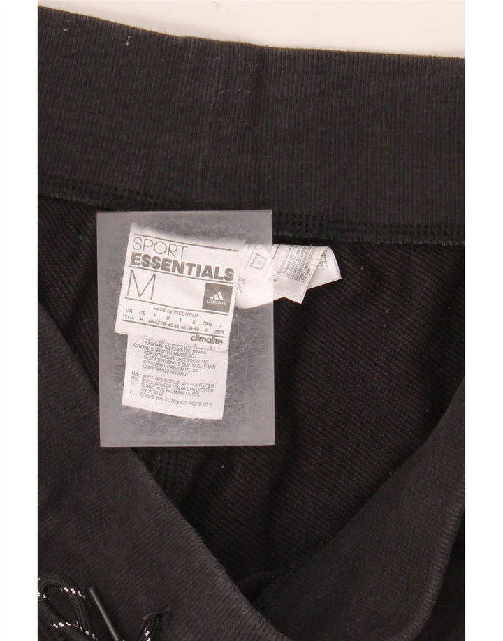 Damskie spodnie dresowe ADIDAS Graphic Joggers UK 12/14 Średnia czerń