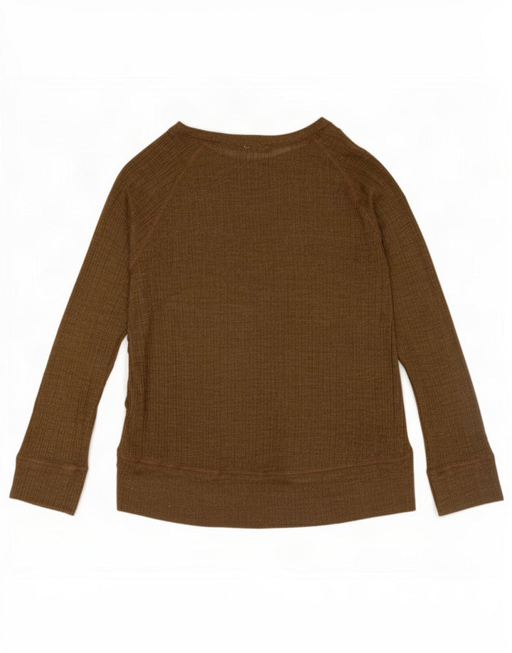 Damski top z długim rękawem Zara UK 14, średni khaki
