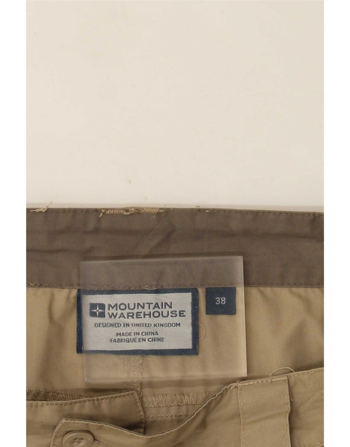 Męskie spodenki cargo Mountain Warehouse W38 XL, beżowe