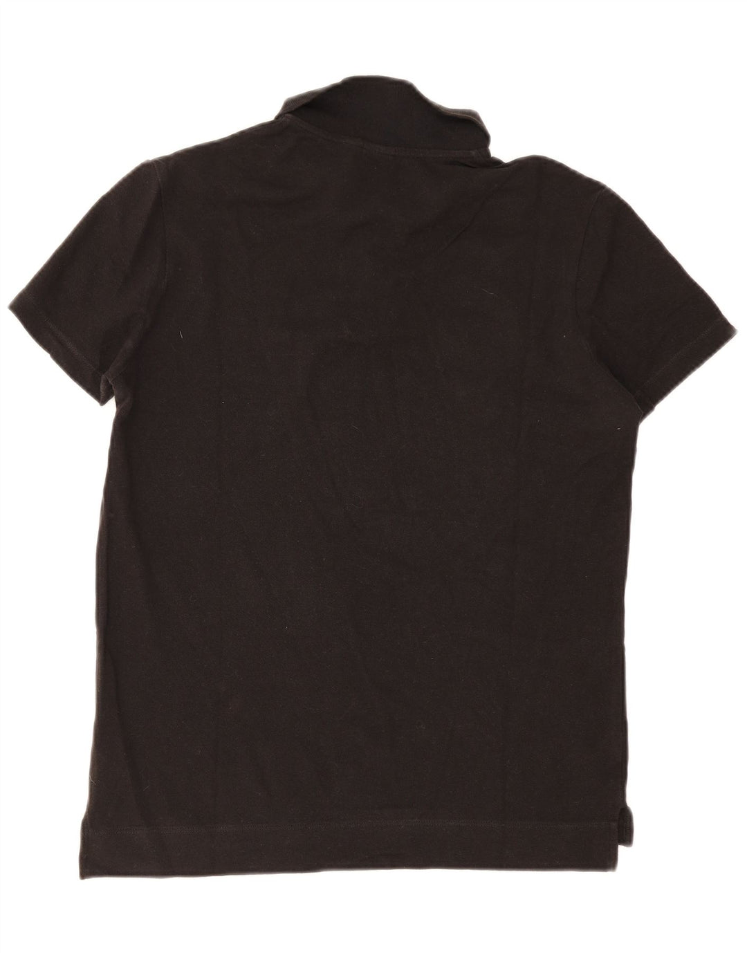 Męska koszulka polo Calvin Klein IT 48, średnia czarna, bawełniana