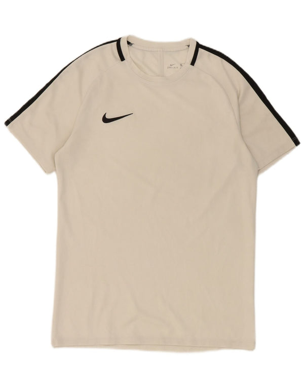 Męski T-shirt Nike Dri Fit, średni biały