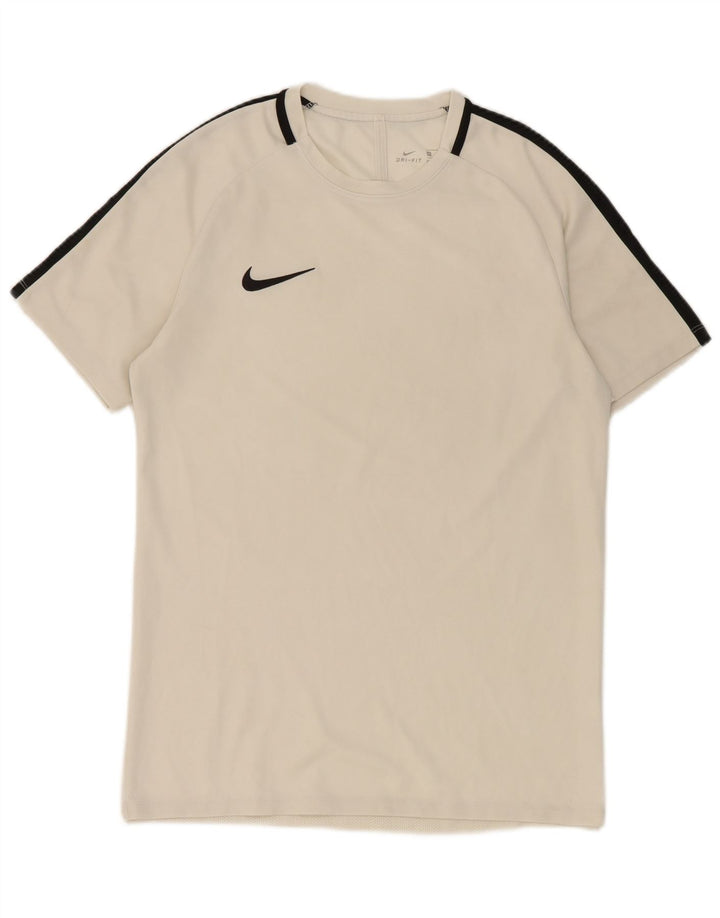 Męski T-shirt Nike Dri Fit, średni biały