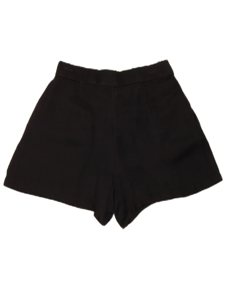 Damskie spodenki chino ZARA XS W24, czarne, modalne