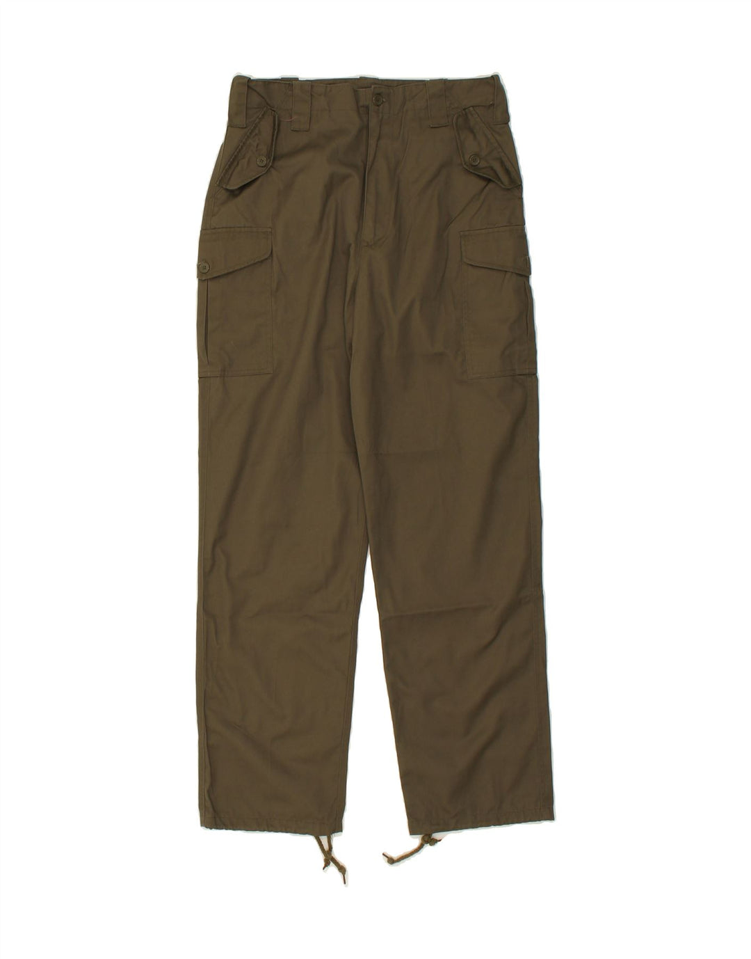 Męskie proste spodnie cargo VINTAGE W30 L30 Khaki