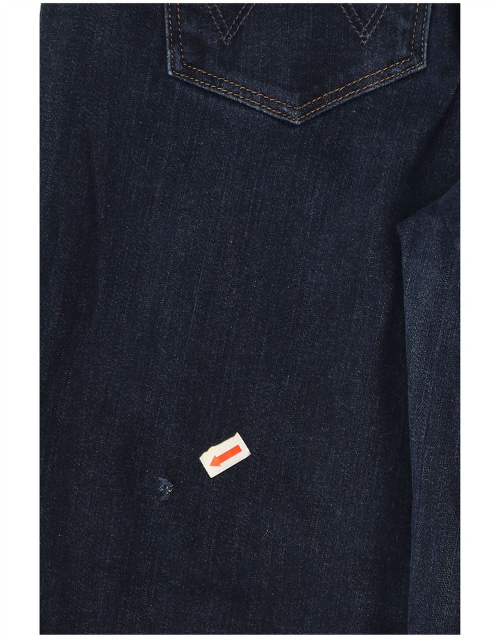 Damskie jeansy WRANGLER Drew Slim W28 L27 granatowe