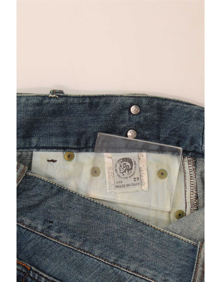 Damskie jeansy Bootcut Diesel W29 L33 Niebieskie bawełniane