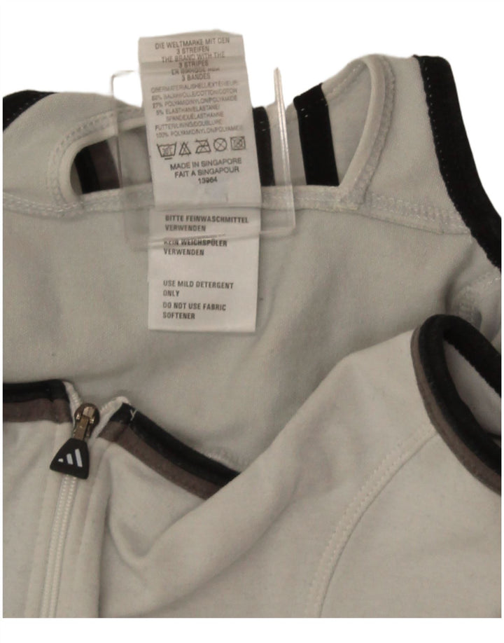 Adidas damski Playsuit UK 10, mały, czarny, bawełniany z blokami kolorów