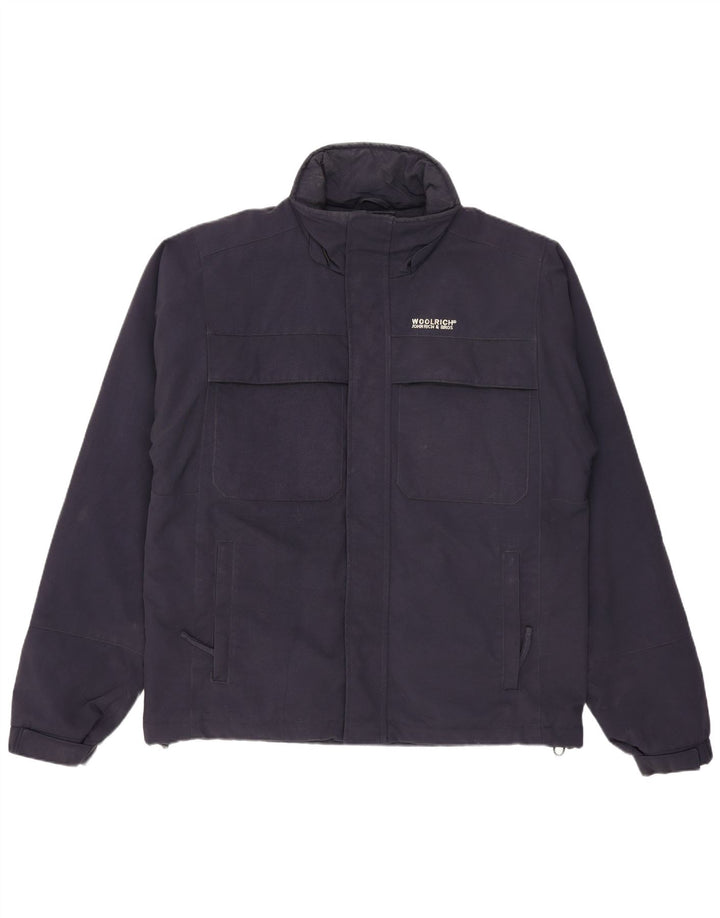 Męska kurtka wiatrówka Woolrich UK 36 Small granatowa