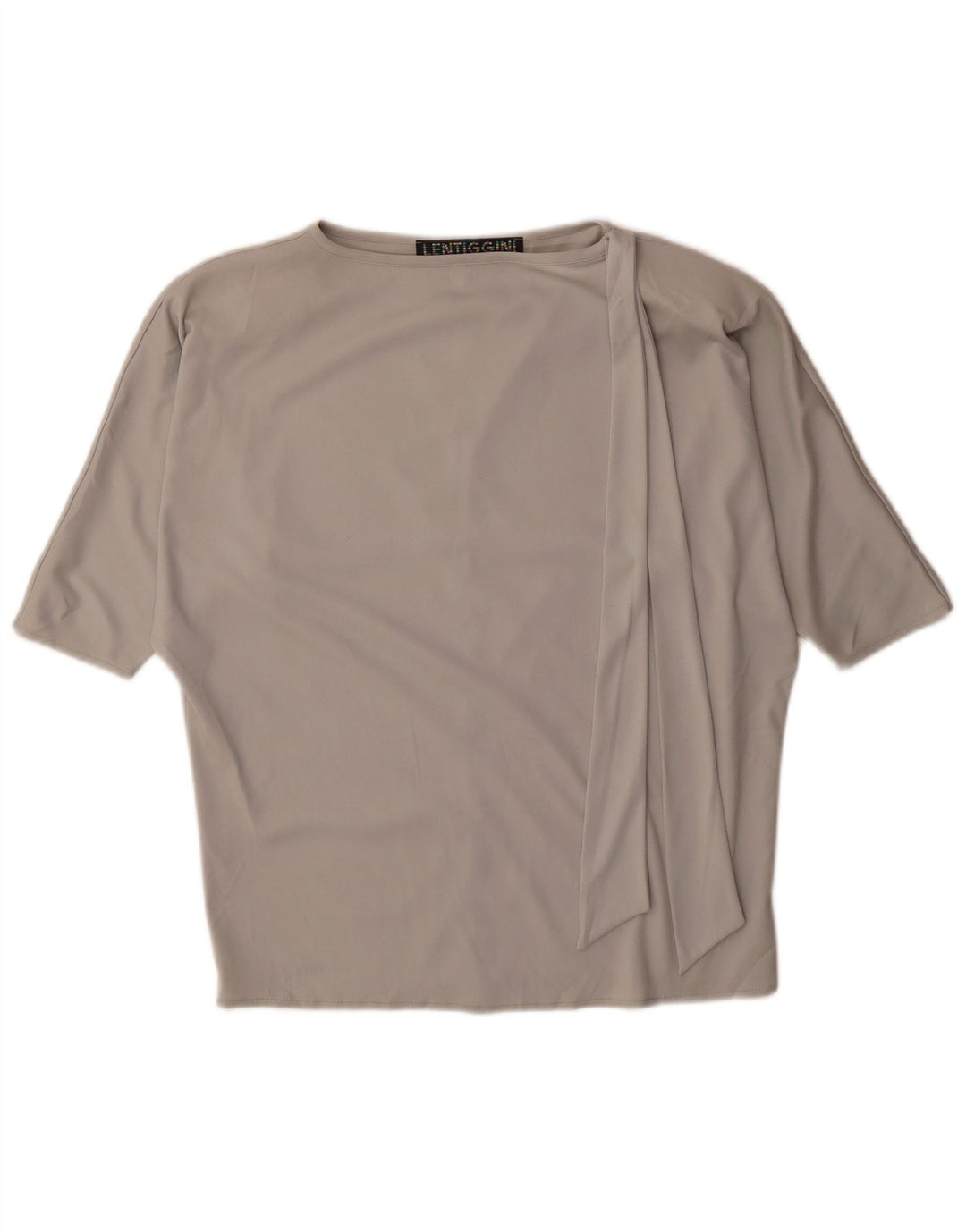 Bluzka damska vintage, UK 18 XL, szara