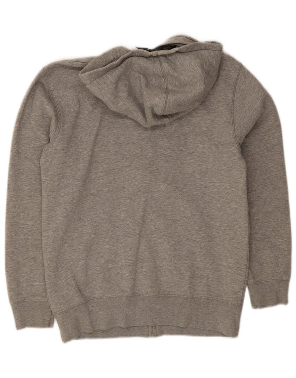 Chłopięcy sweter Gap z kapturem i zamkiem błyskawicznym, 11-12 lat XL, szary, bawełniany