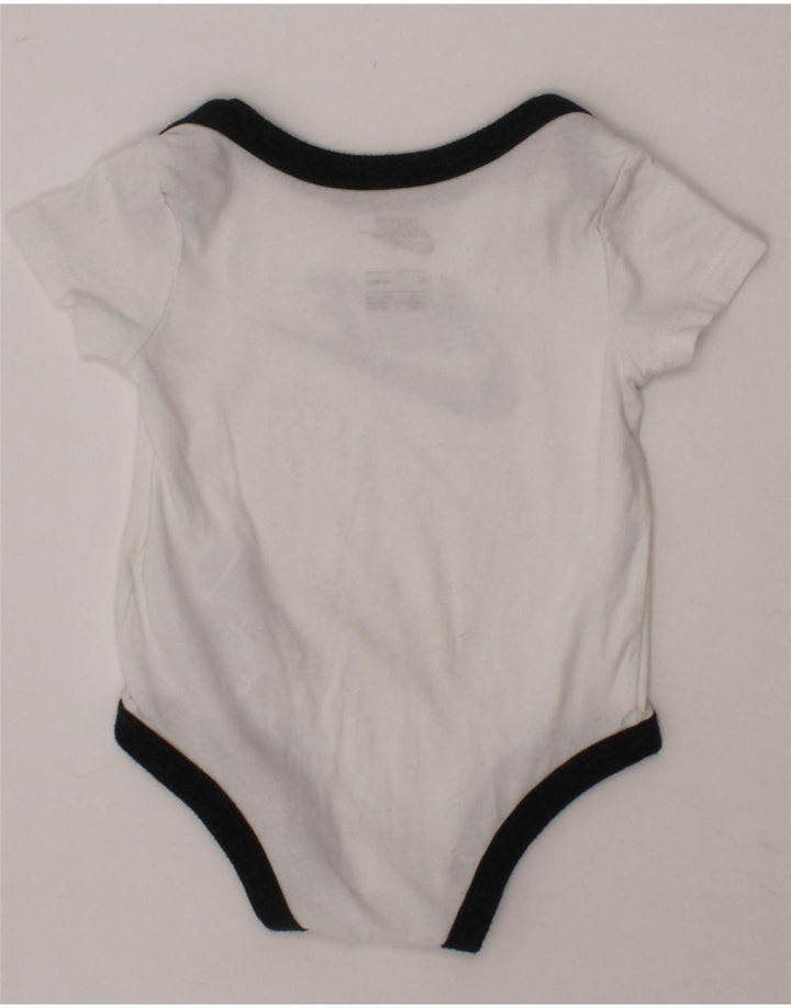 NIKE Baby Boys Graphic Bodysuit 3-6 Months  White Cotton Vintage Nike and Second-Hand Nike from Messina Hembry 