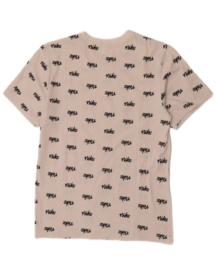 Męski T-shirt Nike z grafiką, mały, biały