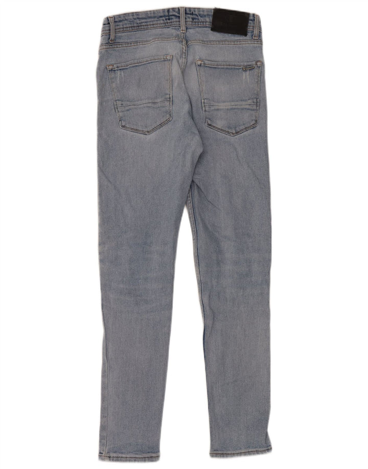 Męskie jeansy Champion Distressed Skinny W30 L30 Niebieskie
