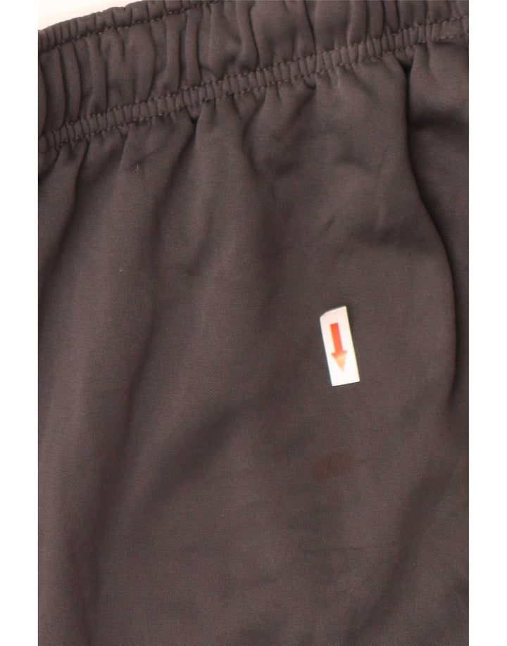 Męskie spodnie dresowe Nike Dri Fit, duże, szare, poliestrowe