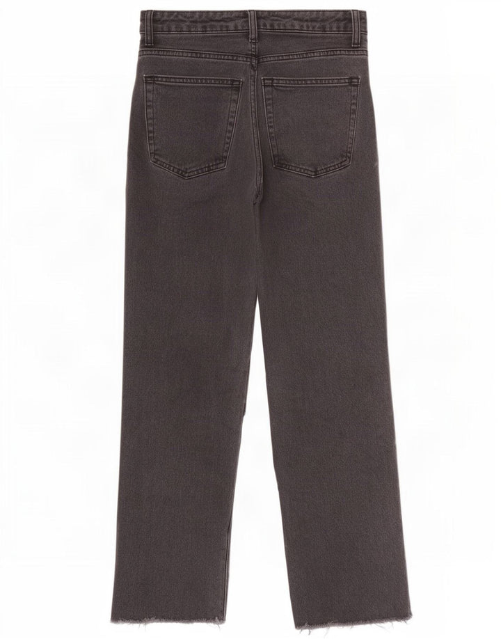 Damskie jeansy Topshop w trudnej sytuacji W25 L24 Szary poliester