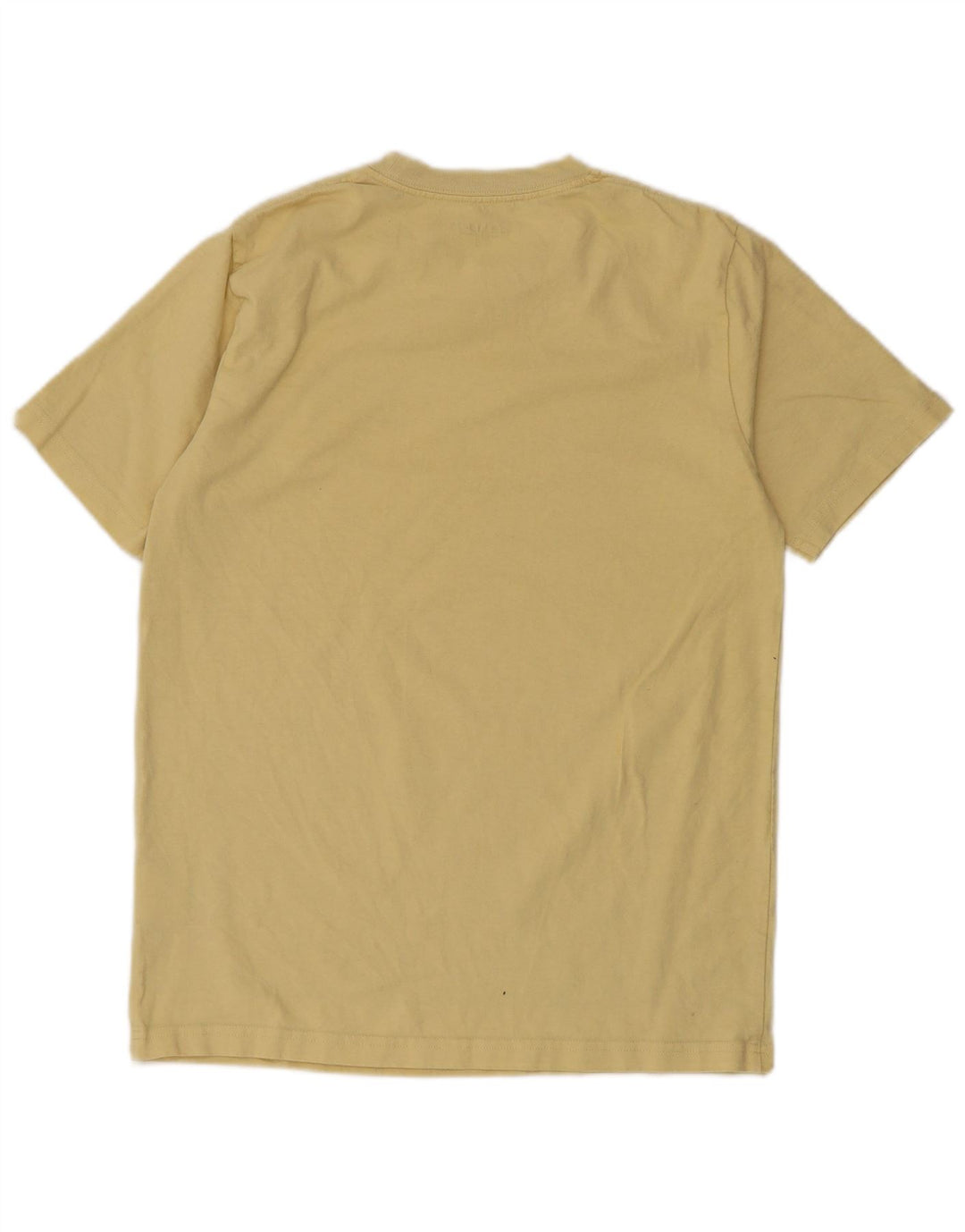 T-shirt męski Carhartt, mały, żółty, bawełniany