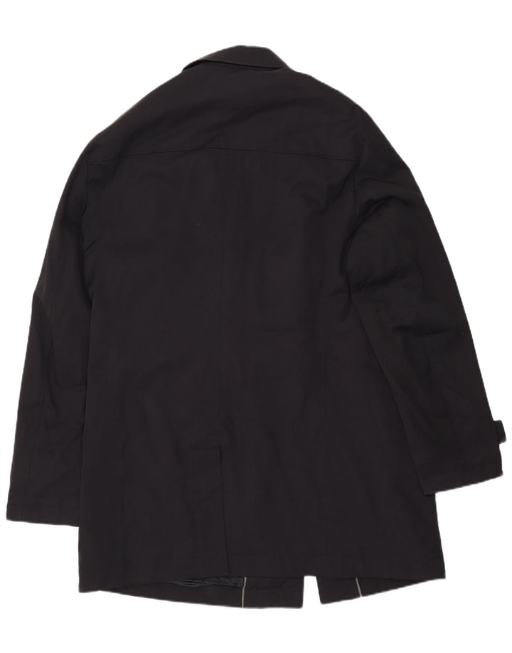 Płaszcz męski Hugo Boss EU 56 3XL, czarny, bawełniany