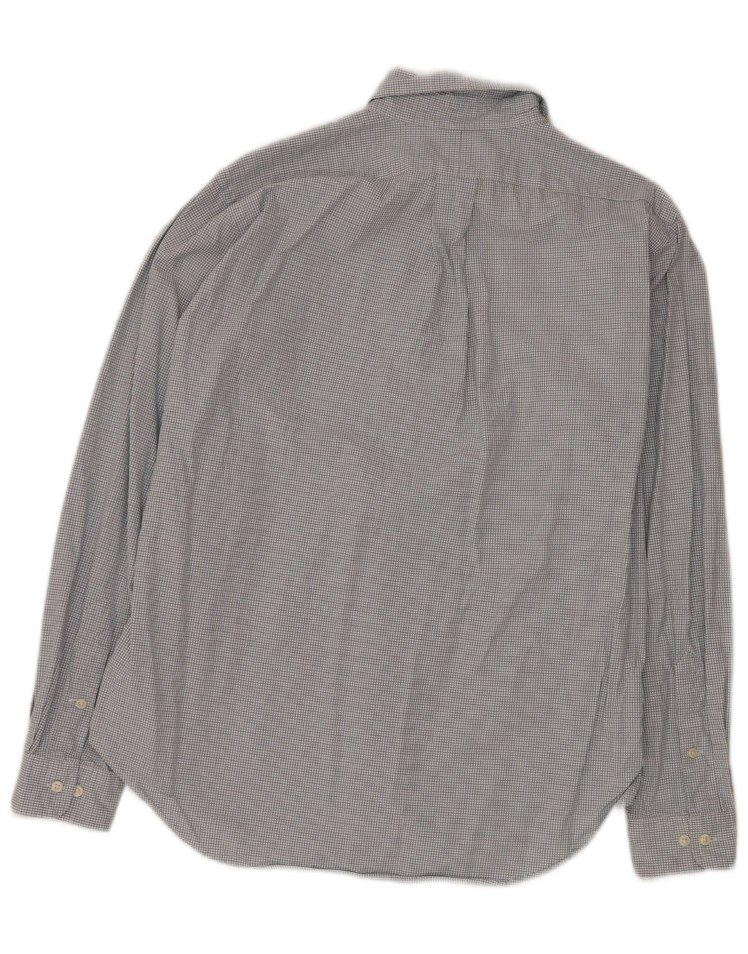 Koszula męska RALPH LAUREN, rozmiar 15, 1/2, bawełniana kratka w kolorze średniego błękitu