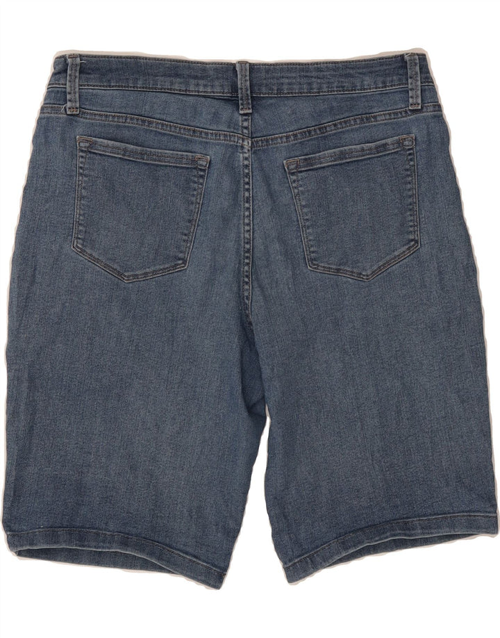 Womens Mid Rise Bermuda Denim Shorts US 14 XL W34 Vintage Lee and Second-Hand Lee from Messina Hembry 