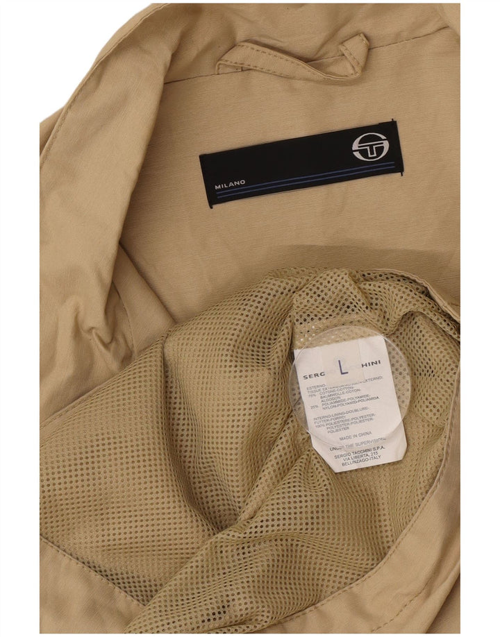 Męska kurtka dresowa Sergio Tacchini, duża, bawełniana khaki