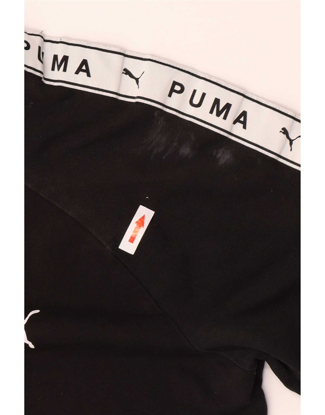 Męska koszulka z grafiką Puma Top, średnia czarna, z blokami kolorów