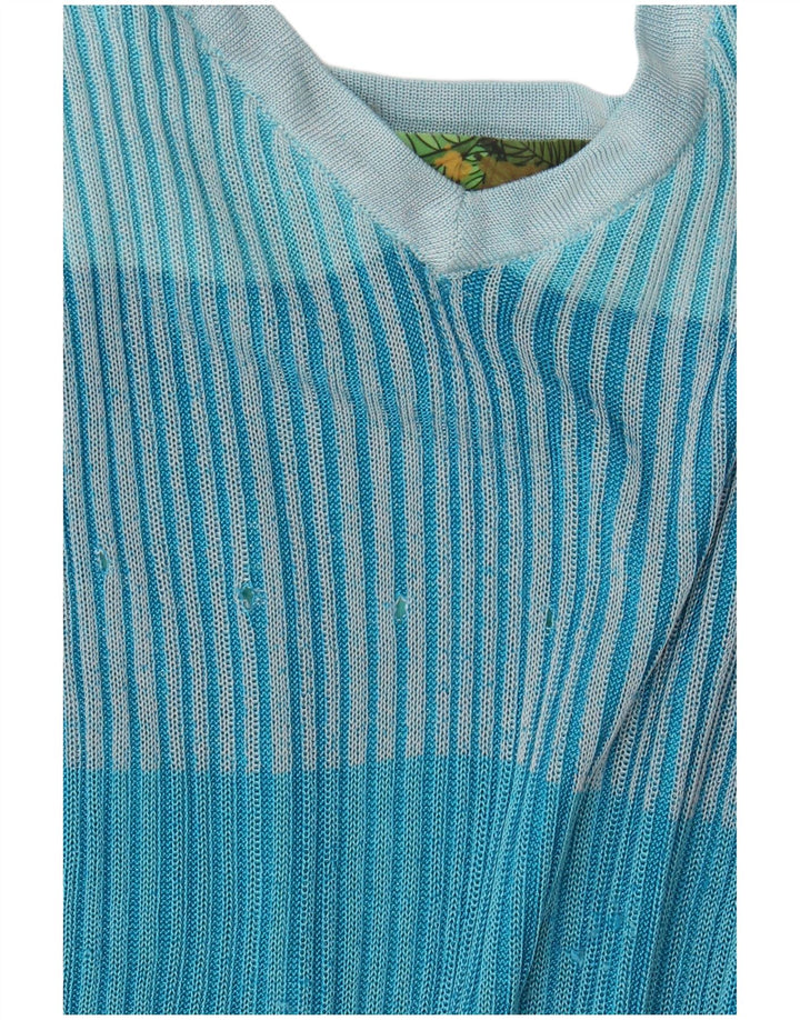 Damska sukienka letnia Desigual UK 4 XS w wielokolorowe paski