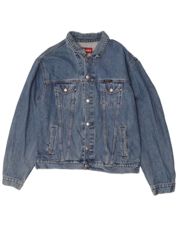 Męska kurtka dżinsowa Carrera UK 44 2XL niebieska