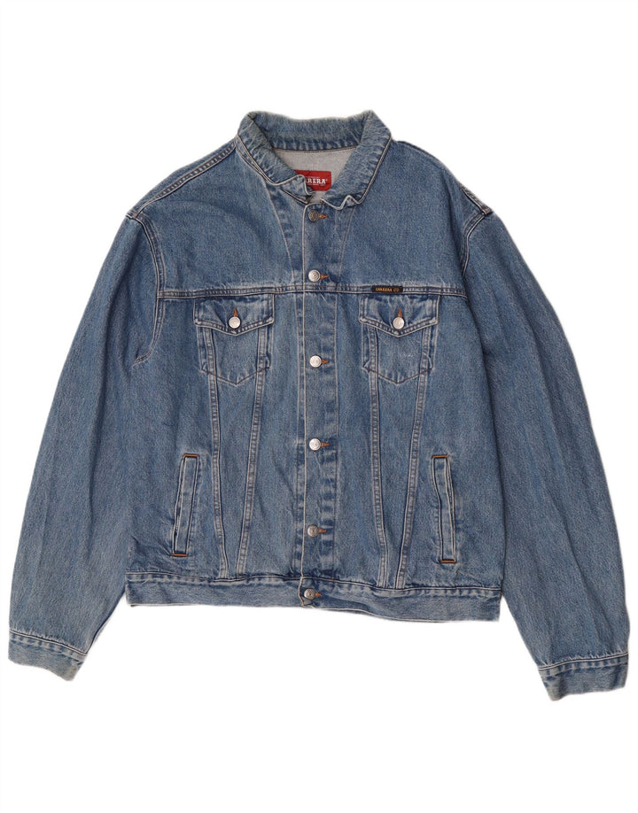 Męska kurtka dżinsowa Carrera UK 44 2XL niebieska