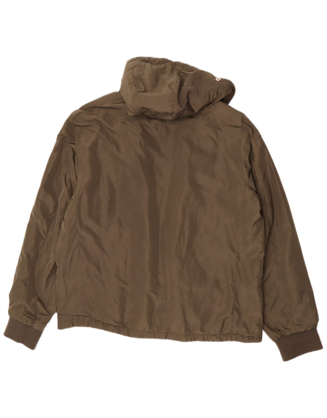 Męska kurtka bomberka z kapturem Zara UK 44 2XL Khaki Poliester