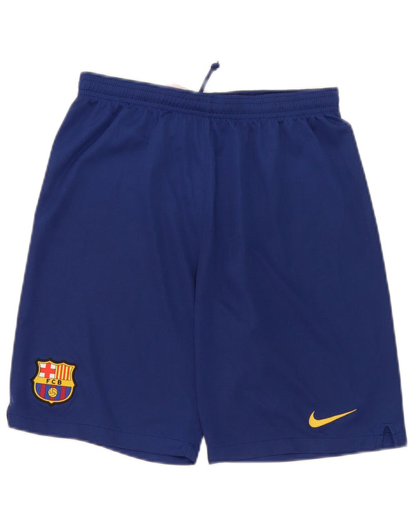 Chłopięce spodenki sportowe Nike Barcelona 13-14 lat XL, niebieskie, poliestrowe