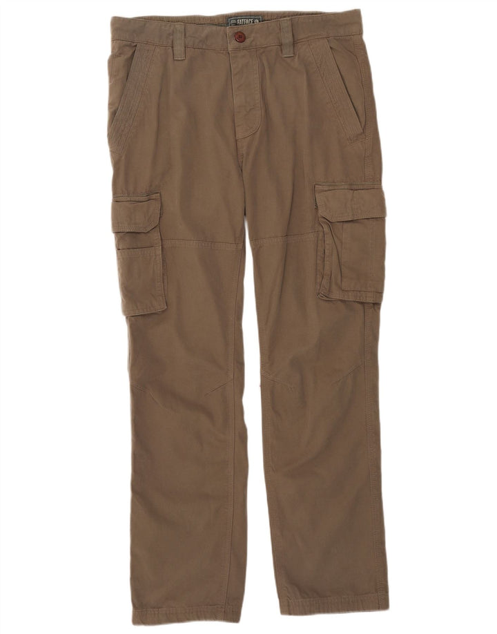 Męskie spodnie cargo Fat Face W34 L31 Khaki
