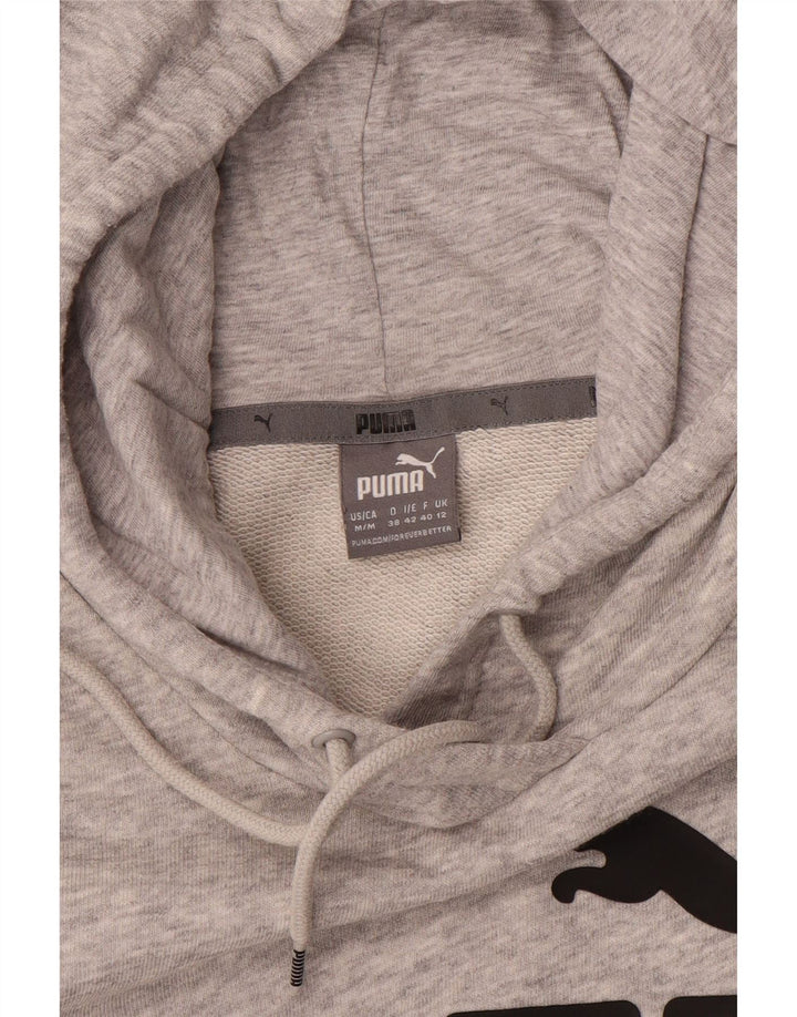 Damska bluza z kapturem Puma Graphic UK 12 Medium Grey