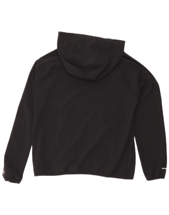 Męska bluza dresowa z kapturem Under Armour, średnia czarna, poliestrowa